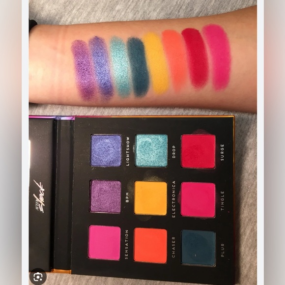Bad Habit After Shock Neon Bright Color Eyeshadow Palette - Picture 1 of 5